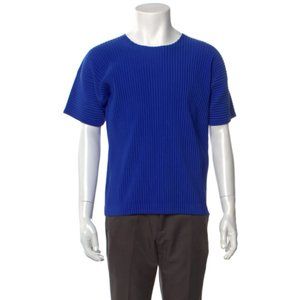 Homme Plissé Issey Miyake Homme Blue T-Shirt